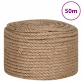 Vidaxl reb 50 m lang 12 mm tyk jute