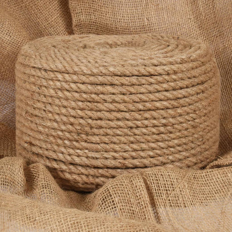 Corde Vidaxxl 25 m de long jute 14 mm d'épaisseur