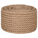 Corde Vidaxl 50 m de long jute 16 mm d'épaisseur