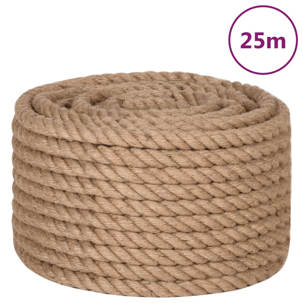 Corde Vidaxxl 25 m de long jute 20 mm d'épaisseur