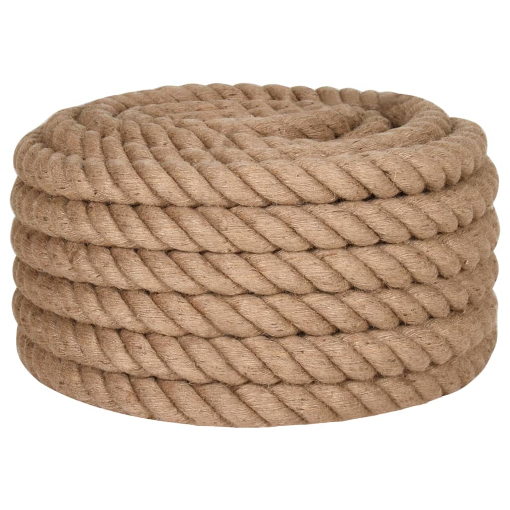 Corde Vidaxxl 25 m de long jute 30 mm d'épaisseur
