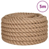 Corde Vidaxxl 5 m de long jute 36 mm d'épaisseur