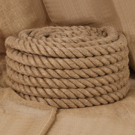 Corde Vidaxxl 5 m de long jute 40 mm d'épaisseur