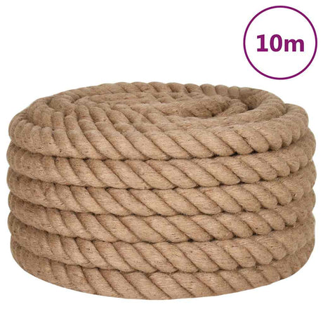 Corde Vidaxxl 10 m de long jute 40 mm d'épaisseur