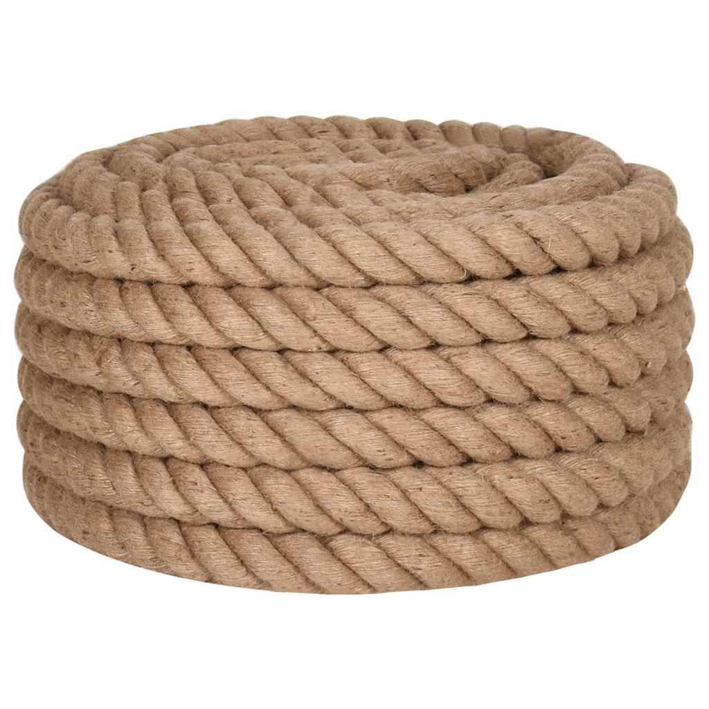 Corde Vidaxxl 10 m de long jute 40 mm d'épaisseur