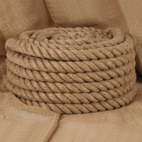 Corde Vidaxxl 10 m de long jute 40 mm d'épaisseur