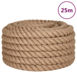 Corde Vidaxxl 25 m de long jute 40 mm d'épaisseur