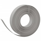 Vidaxl bordure de jardin 10 m 10 cm polyéthylène gris