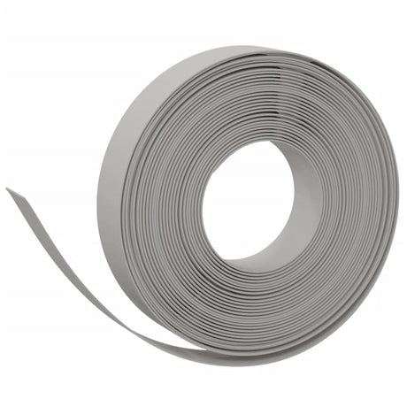 Vidaxl bordure de jardin 10 m 10 cm polyéthylène gris