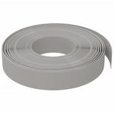Vidaxl bordure de jardin 10 m 10 cm polyéthylène gris