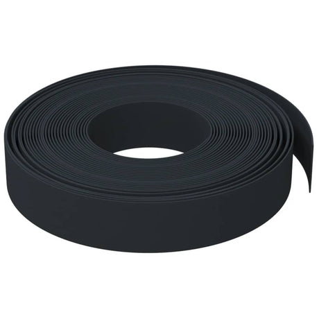 Vidaxl limite de jardin 10 m 10 cm polyéthylène noir