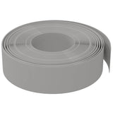 Vidaxl bordure de jardin 10 m 15 cm polyéthylène gris