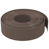 Vidaxl bordure de jardin 10 m 15 cm polyéthylène marron