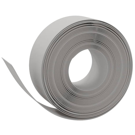 Vidaxl bordure de jardin 10 m 20 cm polyéthylène gris