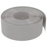 Vidaxl bordure de jardin 10 m 20 cm polyéthylène gris
