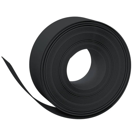 Vidaxl bordure de jardin 10 m 20 cm polyéthylène noir