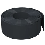 Vidaxl bordure de jardin 10 m 20 cm polyéthylène noir