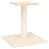 Vidaxl scratching post with platform 38 cm cream -colored