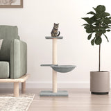 Vidaxl Cat Furniture avec Sisal Scratch Posts 72 cm Gris clair