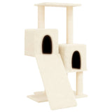Vidaxl Cat Furniture avec Sisal Scratch Posts 82 cm Crème -Colored