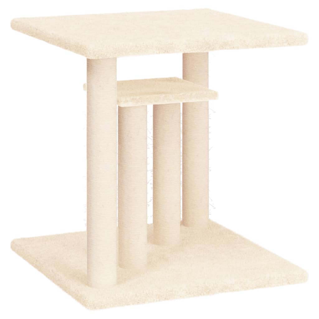 Vidaxl Scratching Post avec plates-formes de 50 cm -colored