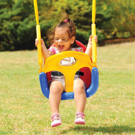 VidaXL balançoire pour enfants 3-en-1 29x40x39,5 cm polypropylène