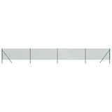 Clôture grillagée Vidaxxl 0,8x10 m vert