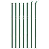 Clôture grillagée VidaXL 1x10 m vert