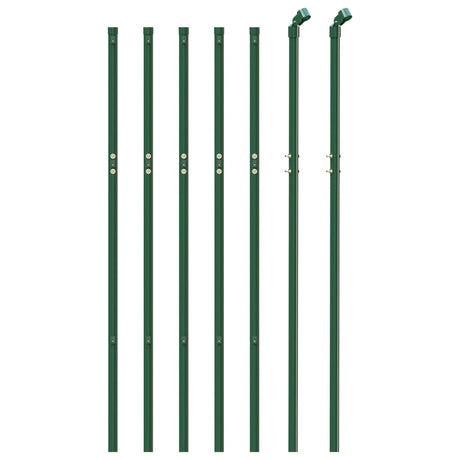 Clôture grillagée VidaXL 1x10 m vert