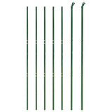 Clôture grillagée Vidaxxl 1,6x10 m vert