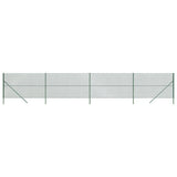 Clôture grillagée VidaXL 1,8x10 m vert