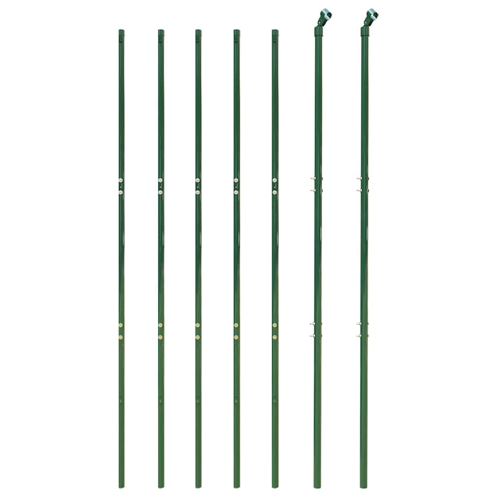 Clôture grillagée VidaXL 2x10 m vert