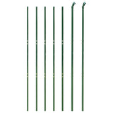Clôture grillagée VidaXL 2x10 m vert