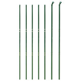 Clôture grillagée Vidaxxl 2,2x10 m vert