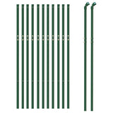 Clôture grillagée Vidaxxl 1,1x25 m vert