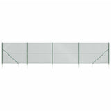Clôture grillagée Vidaxxl avec ancrages au sol 1,6x10 m vert