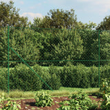 Clôture grillagée VidaXL avec bride 1,8x10 m vert