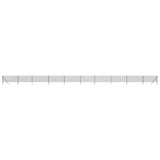 Clôture grillagée Vidaxl 1x25 m anthracite
