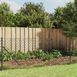 Clôture grillagée Vidaxxl 1,1x25 m anthracite