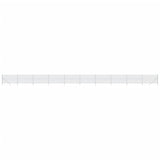 Fence a maglie Vidaxl 1.4x25 m color argento