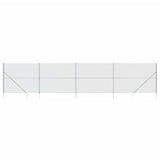 Clôture grillagée Vidaxxl avec ancrages au sol 1,6x10 m couleur argent