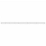 Clôture grillagée Vidaxl avec bride 1x25 m couleur argent