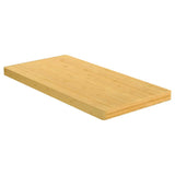 Vidaxx planche à découper 100x50x4 cm bambou