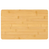 Assiettes de petit-déjeuner Vidaxl 6 PCS 22x14x0,8 cm de bambou