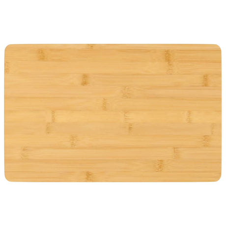 Assiettes de petit-déjeuner Vidaxl 6 PCS 22x14x0,8 cm de bambou