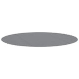 Vidaxx tapis de sol de piscine ø306 cm géotextile polyester gris clair