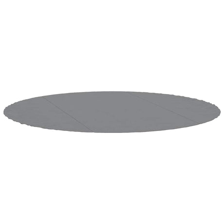 Vidaxx tapis de sol de piscine ø306 cm géotextile polyester gris clair