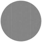 Vidaxx tapis de sol de piscine ø306 cm géotextile polyester gris clair