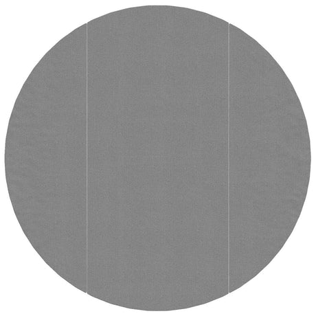 Vidaxx tapis de sol de piscine ø306 cm géotextile polyester gris clair
