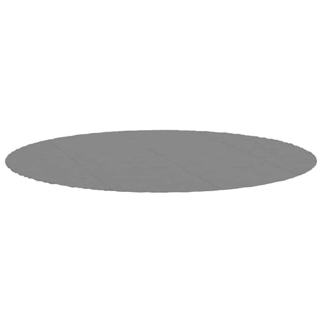 Vidaxl zwembadgrondzeil ø458 cm polyester geotextiel lichtgrijs
